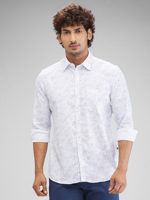 Parx White Casual Shirt 