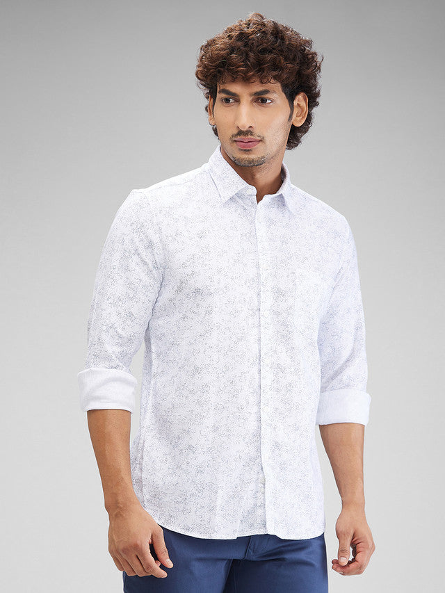 Parx White Casual Shirt 