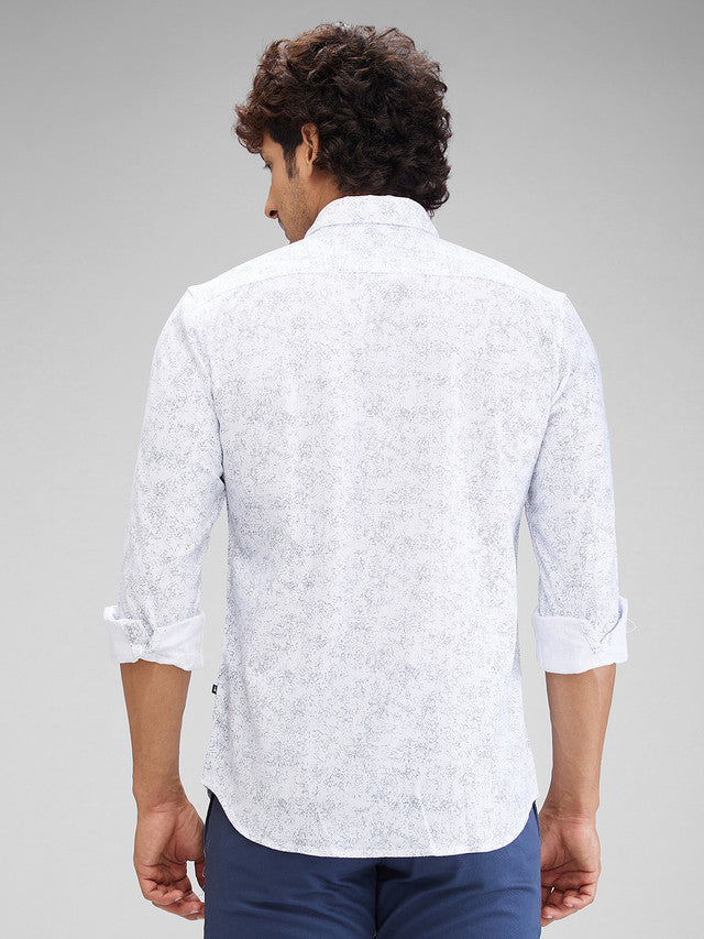 Parx White Casual Shirt 