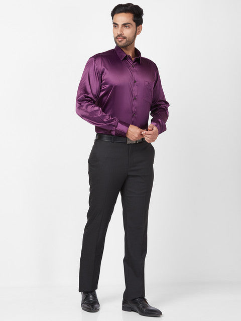 Parx Violet Casual Shirt