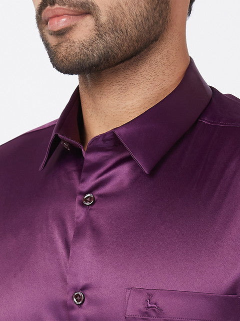 Parx Violet Casual Shirt