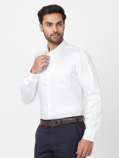 Parx White Casual Shirt