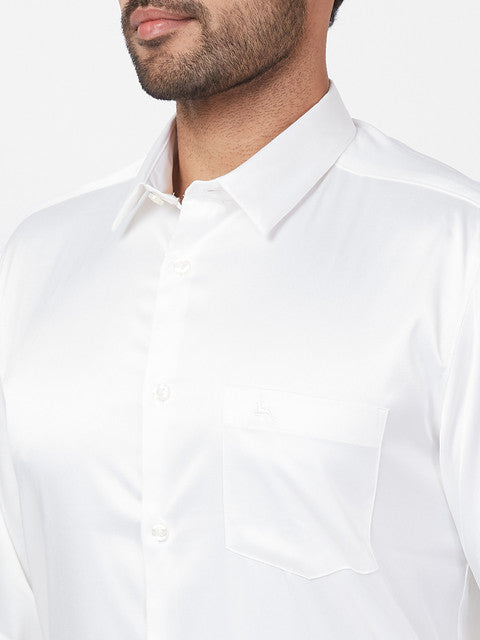 Parx White Casual Shirt