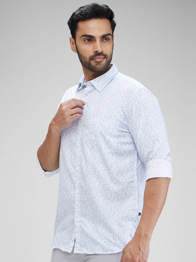 Parx White Casual Shirt 