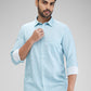 Parx Green Casual Shirt 