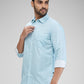 Parx Green Casual Shirt 