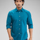 Parx Blue Casual Shirt 