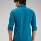 Parx Blue Casual Shirt 