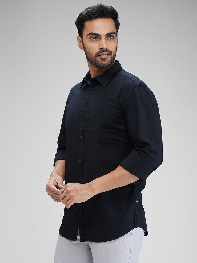 Parx Black Casual Shirt 