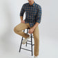 Men Blue Slim Fit Checks Cotton Full Sleeve Shirts