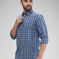 Parx Blue Casual Shirt 