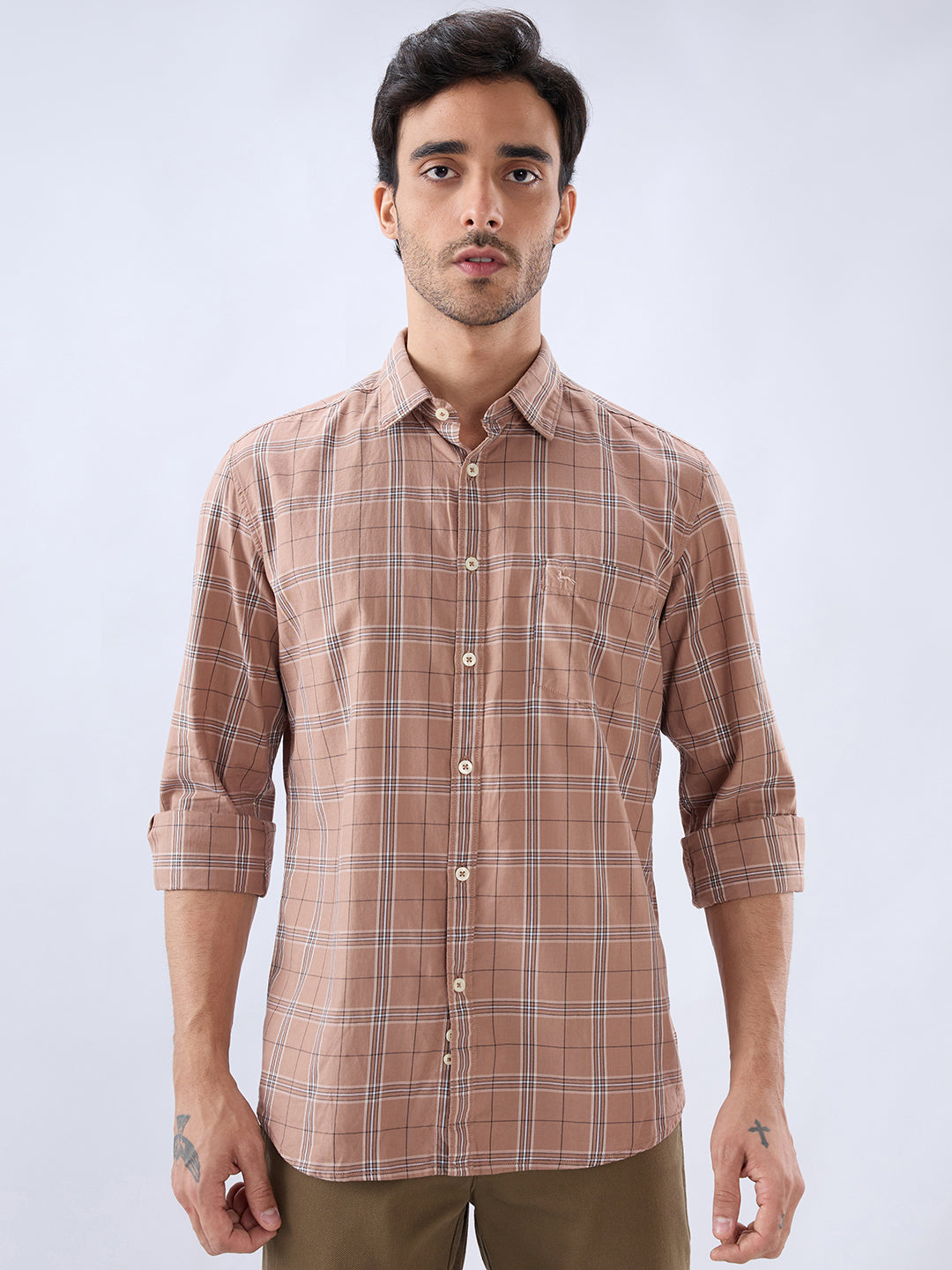 Parx Brown Shirt 