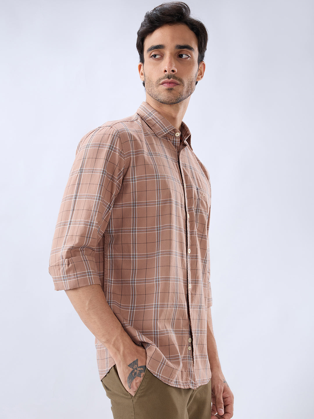 Parx Brown Shirt 