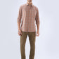 Parx Men Brown Slim Fit Checks Casual Shirt