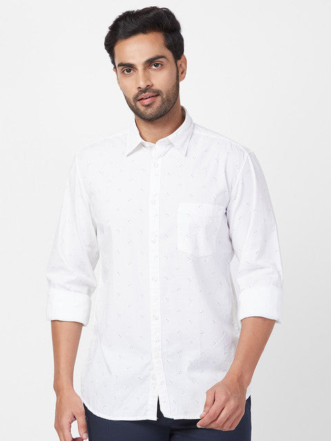 Parx White Casual Shirt