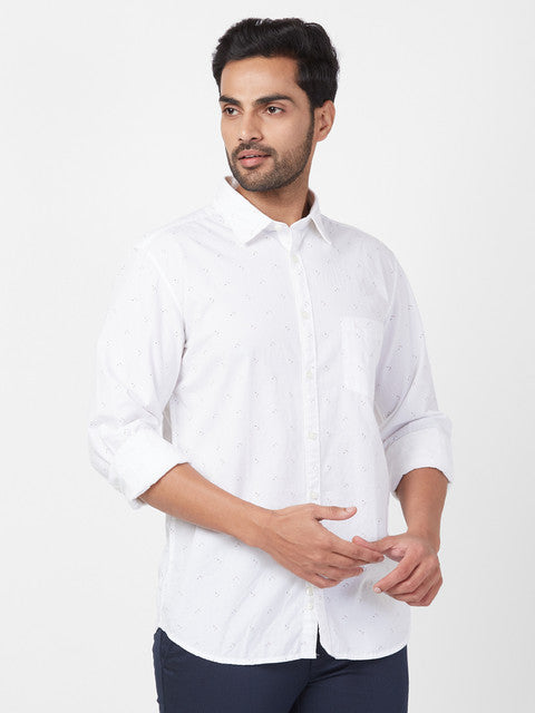 Parx White Casual Shirt