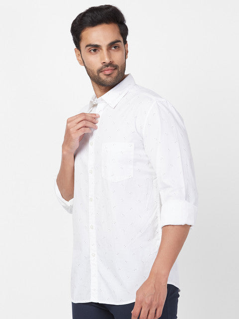 Parx White Casual Shirt