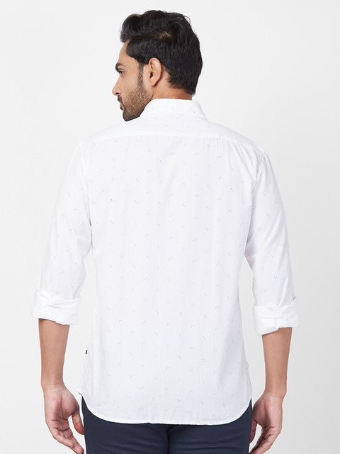 Parx White Casual Shirt