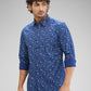 Parx Blue Casual Shirt 