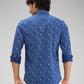 Parx Blue Casual Shirt 