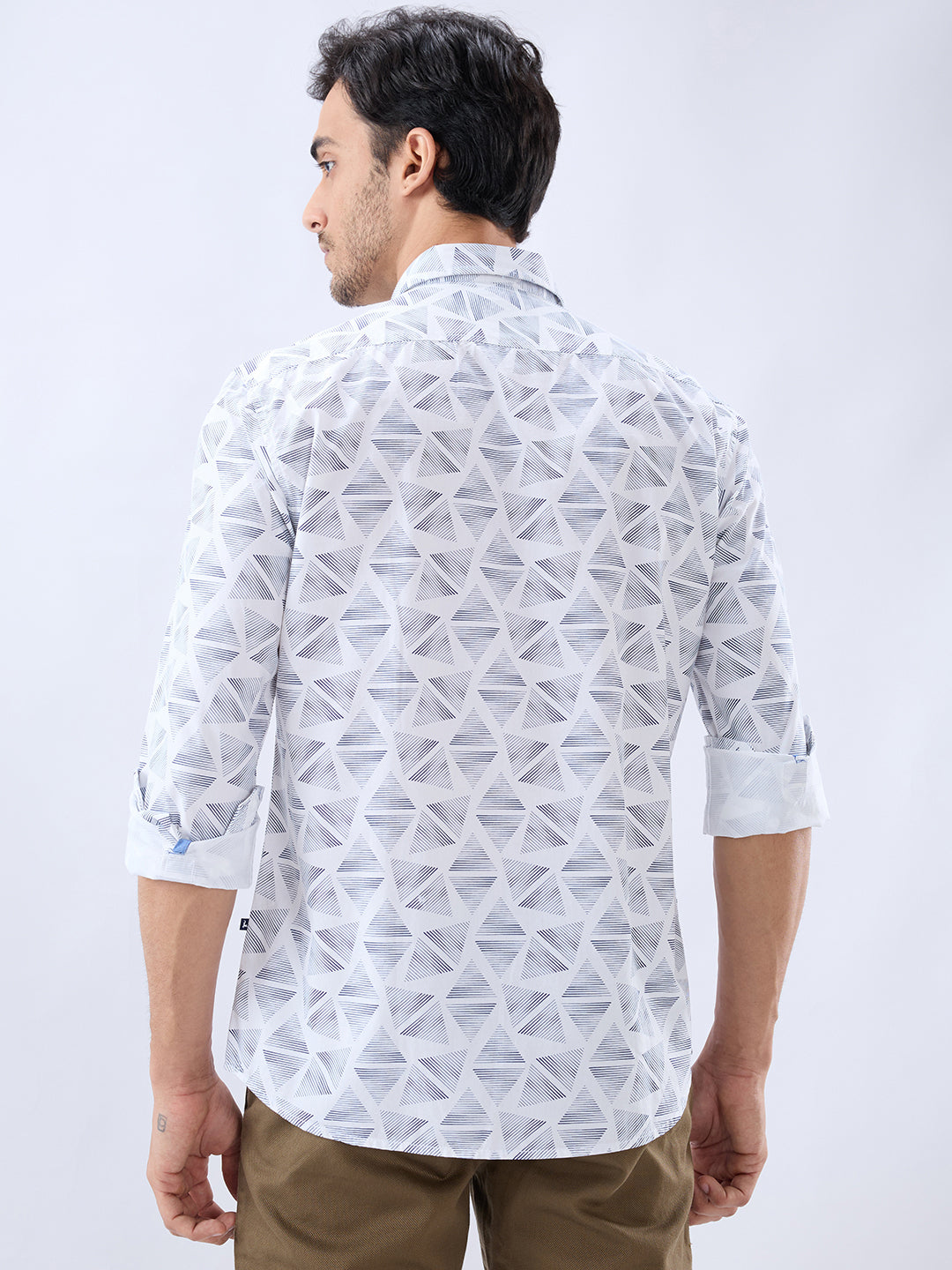 Parx White Casual Shirt