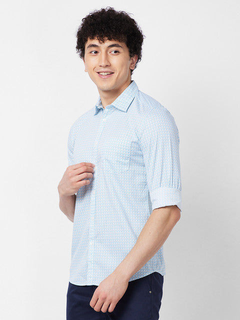 Parx White Casual Shirts