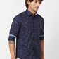 Parx Blue Casual Shirt