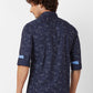 Parx Blue Casual Shirt