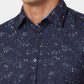 Parx Blue Casual Shirt