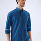 Parx Blue Casual Shirt