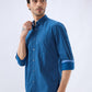 Parx Blue Casual Shirt