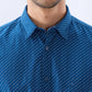 Parx Blue Casual Shirt
