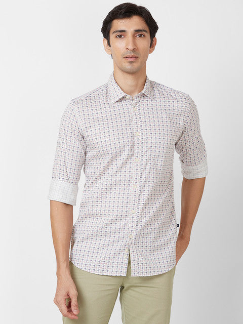 Parx Brown Casual Shirts