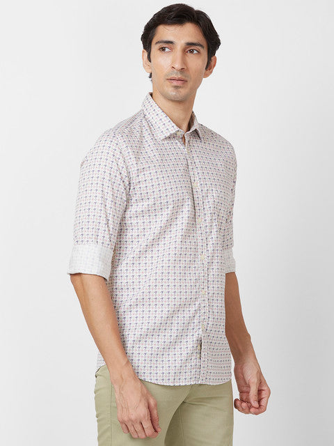 Parx Brown Casual Shirts