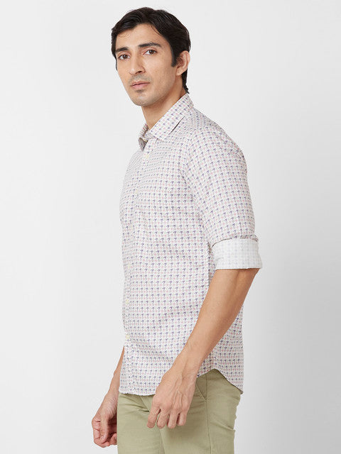 Parx Brown Casual Shirts