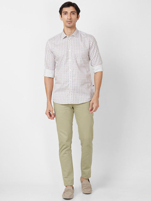 Parx Brown Casual Shirts