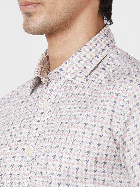 Parx Brown Casual Shirts