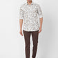 Parx White Casual Shirts
