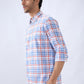 Parx Blue Casual Shirt
