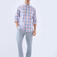 Parx Blue Casual Shirt