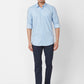 Parx Blue Casual Shirt