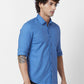 Parx Blue Casual Shirts
