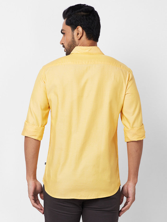 Parx Yellow Casual Shirt 