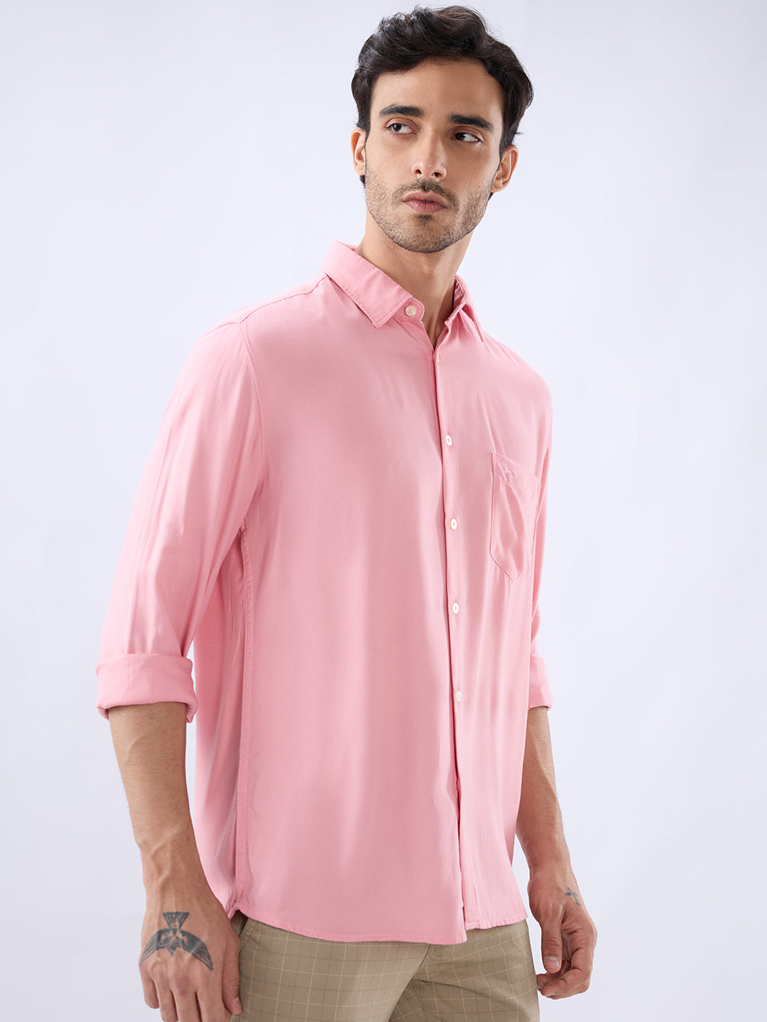 Parx Red Casual Shirt