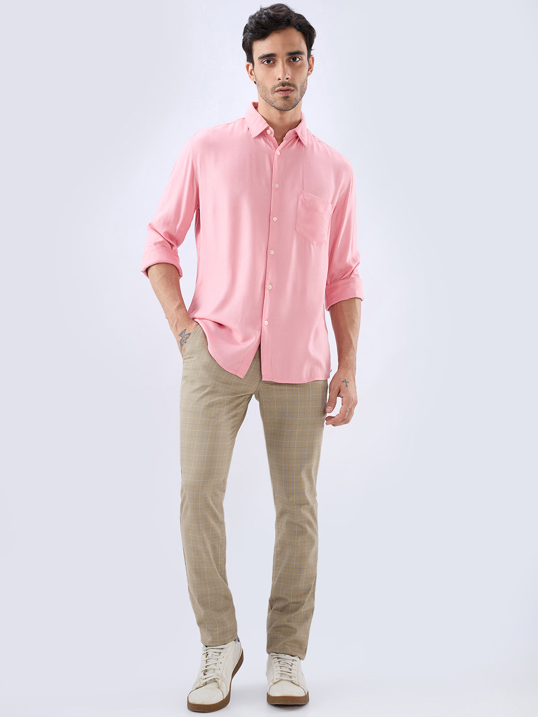 Parx Red Casual Shirt