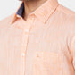 Parx Orange Casual Shirts