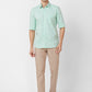 Parx Green Casual Shirts
