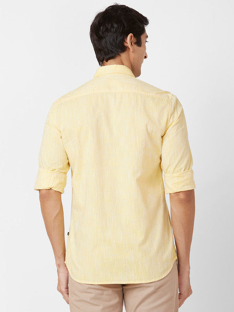 Parx Yellow Casual Shirts