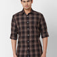 Parx Brown Casual Shirt