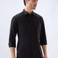 Parx Black Casual Shirt